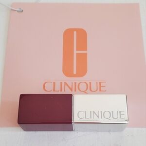 Clinique Pop Lip Colour + Primer In 13 Love Pop Velvet Smooth 8 Hour Color New